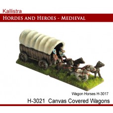 Canvas Covered Wagons plus Crews