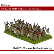 Chinese Militia Advancing