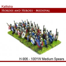 100YW Medium Spears