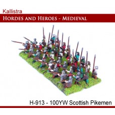 100YW Scottish Pikemen