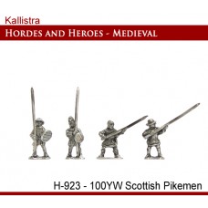 100YW Scottish Pikemen - SINGLES