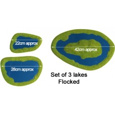 Non-Hex Lake Set - FLOCKED