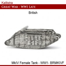 British MkIV Female Tank