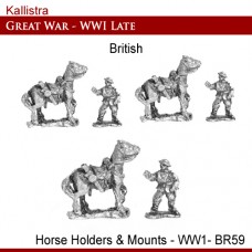 British Late War Horse Holders and Mounts