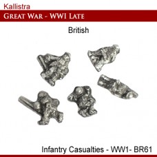 British Late War Infantry Casualties