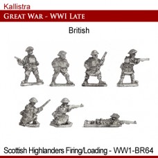 British Late War Scottish Highlanders Firing/Loading