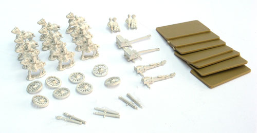 ACW 29 Confederate Limber, Team and Guns Pack contents